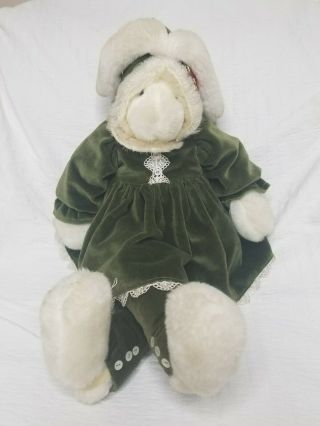 Bunnies By The Bay Lim.  Ed Vintage Rabbit Velvet Mohair,  Numbered Rare Usa Plush