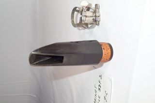 Bari Bb Clarinet Mouthpiece Rare Vintage Hard Rubber 6
