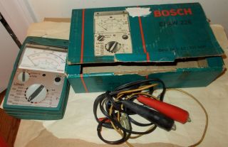 Vintage Bosch Efaw 226 Ignition Tester - German Engineering - - With Leads