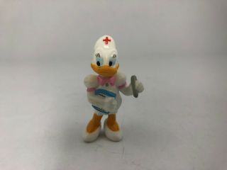 Disney Ducktales Daisy Duck Nurse Pvc Figure Applause Figurine Vintage