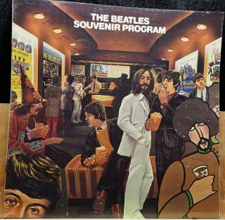 Vintage 1982 The Beatles Souvenir Program By Capitol Records (9066)
