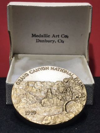Vtg Grand Canyon National Park Medallic Art Co.  Danbury,  Ct Coin/token