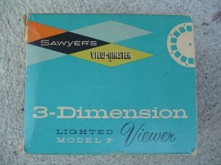 Vintage - Sawyers View Master Model F Lighted 3 Dimension