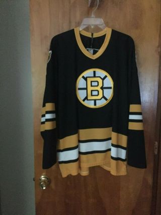 Vintage Maska Boston Bruins Hockey Jersey Xxl