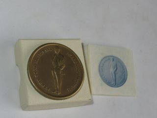 Vintage Brass Coin Medallion Henry Ford Memorial Dearborn Michigan