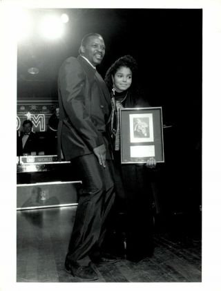 1980s Janet Jackson & Alexander O 