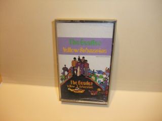 Vintage Yellow Submarine By The Beatles Audio Cassette Tape