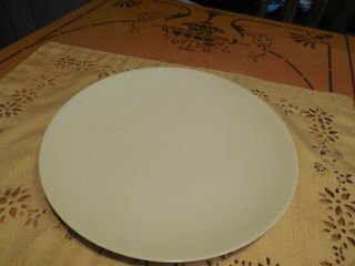 Vtg Holiday China Made In Germany.  White.  10 " Dinner Plate