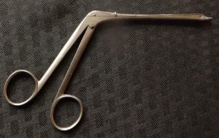 Vintage Tonsil Holding Forceps For Tonsillectomy Unmarked
