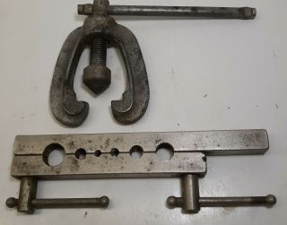 Vintage General Hdw Mfg.  Co.  Copper Pipe Flairing Tool 6 - Sizes.