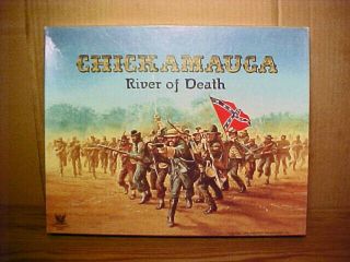 Vintage 1983 " Chickamauga - River Of Death " Civil War Game By Phoenix - Unpunched