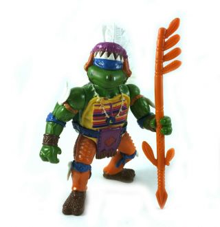 Chief Leo Vintage Tmnt Ninja Turtles Action Figure Playmates 1992 Leonardo 90s