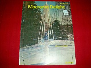 Vintage Macrame Delight Macrame Book Hanging & Occasional Tables & More