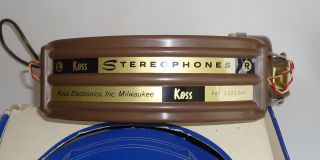 Vintage Koss Stereo Headphones Stereophones