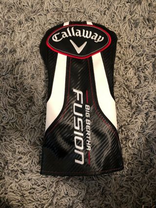 Callaway Big Bertha Fusion Vintage Style Leather Driver Headcover