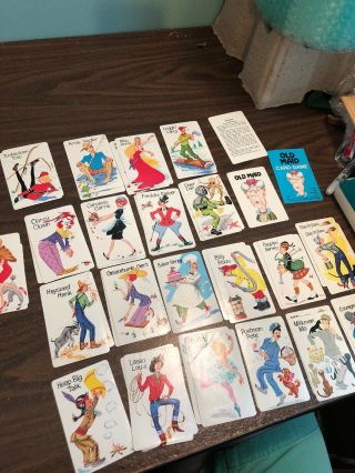 Vintage 1975 4902 Whitman Old Maid Card Game Western Publishing Missing 1