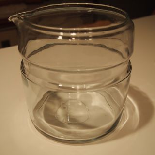 Glass Pot Body For Vtg 6 Cup Pyrex Flameware Coffee Pot Percolator,  7756
