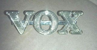 Vintage Vox Amp Logo Gold 2 - 7/8 " X 7/8 "