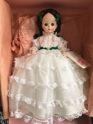 Vintage Doll Madame Alexander,  14 " Scarlett O 