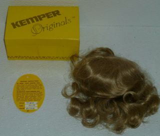 Kemper Doll Wig Tracie Blonde Size 12 - 13 Vtg But