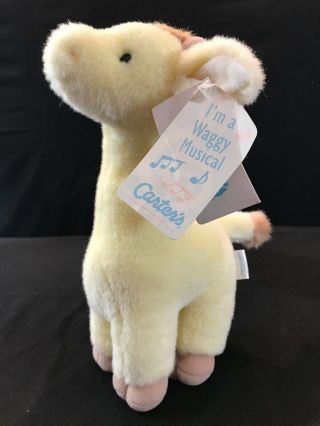 Vintage Carters Giraffe Plush Wind - Up Musical Moves Twinkle Twinkle Baby 11”