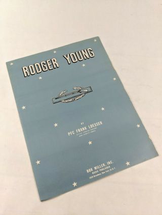 " Rodger Young " (1945) | Ww2 Era Military Song,  Vintage Sheet Music