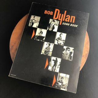 Vtg 1963 Best Of Bob Dylan Song Book Lyrics Music Piano Guitar Banjo Ukulele