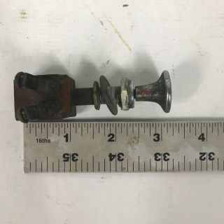 Antique Vintage Maritime Cole Boston Push Pull Switch 4