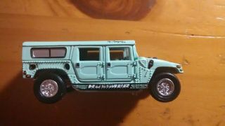 Vintage Die - Cast Johnny Lightning Monopoly Toy Car Hummer.  Luxury Tax 2005 Hasbro