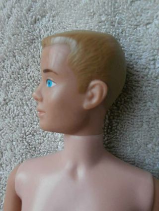 Vintage 1960 ' s Blonde Painted Hair KEN Doll 5