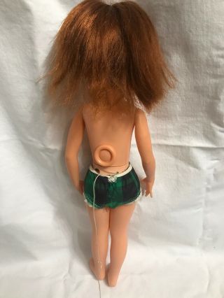Vintage 1972 Chrissy Look Around Doll With Dress 4