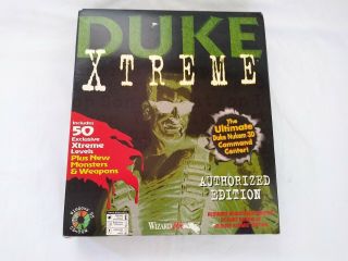 Duke Xtreme By Wizardworks - Duke Nukem 3d Add - On - Vintage Pc Game - 1997 Box