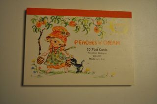 Vintage Postcards Stationery Peaches & Cream 30 Assorted Designs