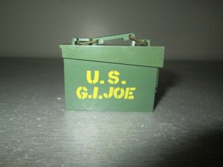 Vintage 1964 Gi Joe Action Figure Tank Commander Ammo Box
