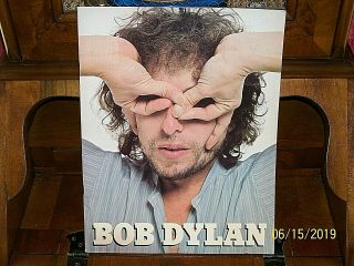 Vintage Bob Dylan On - Tour Book / Large Glossy Pages W/many Photos And Data