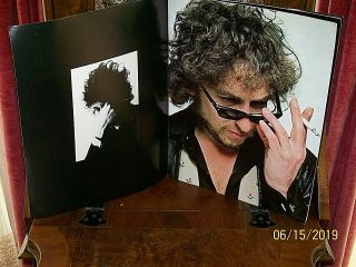 Vintage Bob Dylan On - Tour Book / Large Glossy Pages w/Many Photos and Data 2