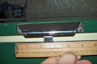 Replacement Part Vintage Coleman Cooler Upper Latch W.  Screws / Metal Lid Handle