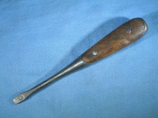 Vintage H.  D.  Smith 3 Perfect Handle Wood Screwdriver 7 - 5/8 " Long 1/4 " Wide Tip