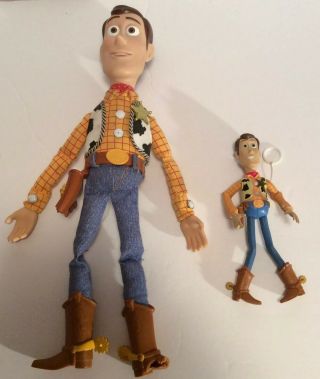 Vintage Woody Broken Toy Story Disney Pixar Pull - String Figure Toys