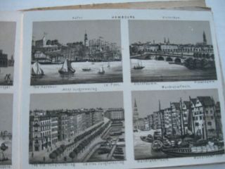 The World - Vintage c.  1900 Travel Foldout Postcards Booklet - Assorted Cities 3