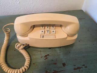 Vintage Western Electric At&t Princess Touch Tone Telephone Beige,  Phone