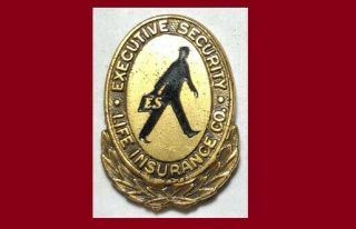 Vintage Executive Security - Life Insurance Company Lapel Pin
