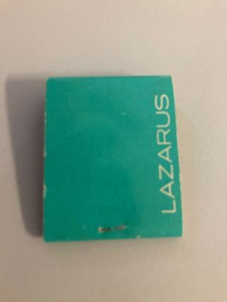 Vintage Lazarus Department Store Matchbook Mb1 - 1