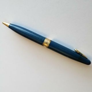 Vintage Sheaffer Dark Blue Tuckaway Mechanical Pencil Sa 400 -
