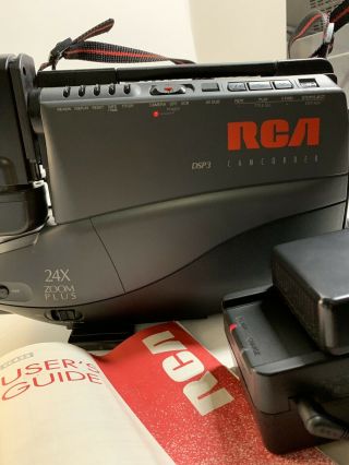 RCA DSP3 CC4391 VHS Analog Vintage 1998 Camcorder And 2