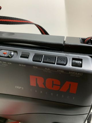 RCA DSP3 CC4391 VHS Analog Vintage 1998 Camcorder And 3