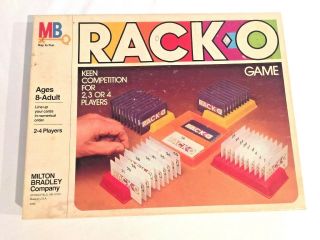 1980 Rack - O Game 100 Complete & Ready - 2 - Play_milton Bradley 4765 Vtg