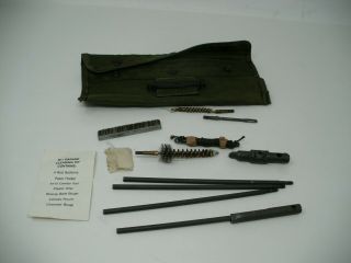 Vintage M1 Garand Rifle Cleaning Rod Kit Appears To Be Complete Set