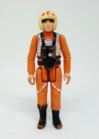 Star Wars Vintage Luke Skywalker X - Wing Pilot Figure Loose Joints 1978 Hk Kenner