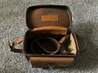 Vintage Perrin Sportsman 502 Leather Camera Bag 3